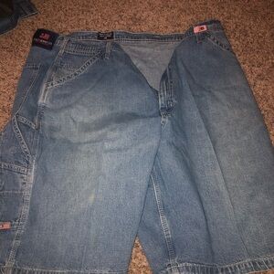 Polo Jean Shorts